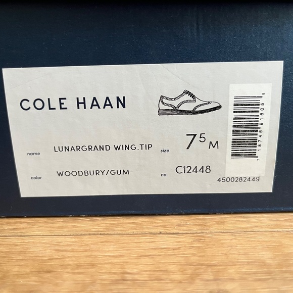 Cole Haan Lunar Grand Wingtips in Suede Woodbury/Gum - M 7.5 main image 5